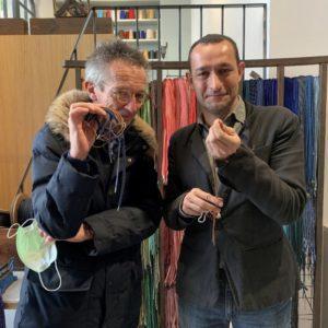 Patrice Leconte et Olivier Verrièle - Atelier de Tressage Paris