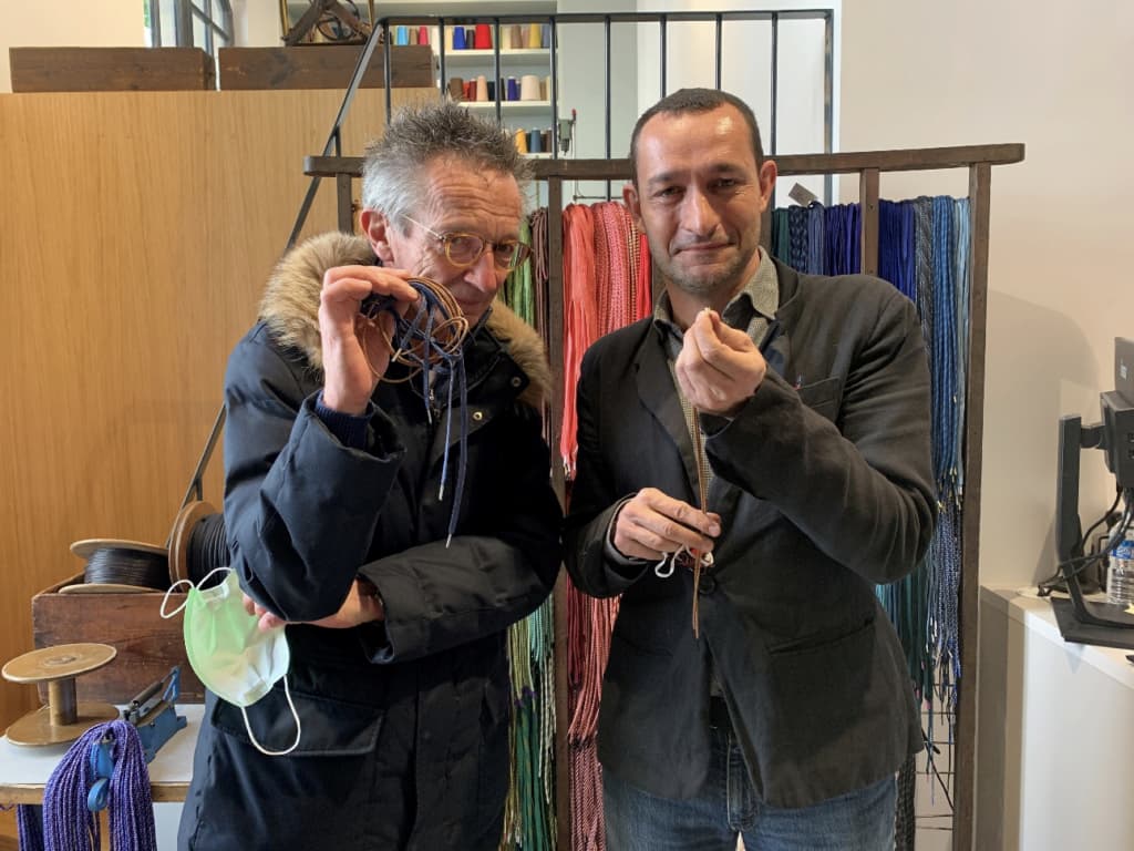 Patrice Leconte et Olivier Verrièle - Atelier de Tressage Paris