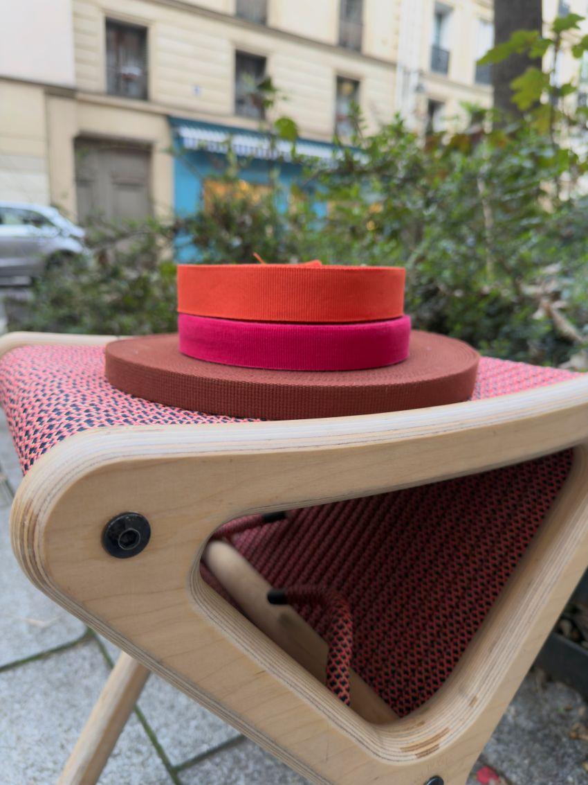 gros-grain à paris à l'atelier de tressage