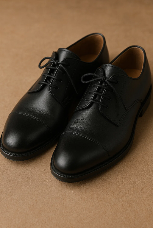 glazed blacked shoe lace SCF Braiding Workshop Paris